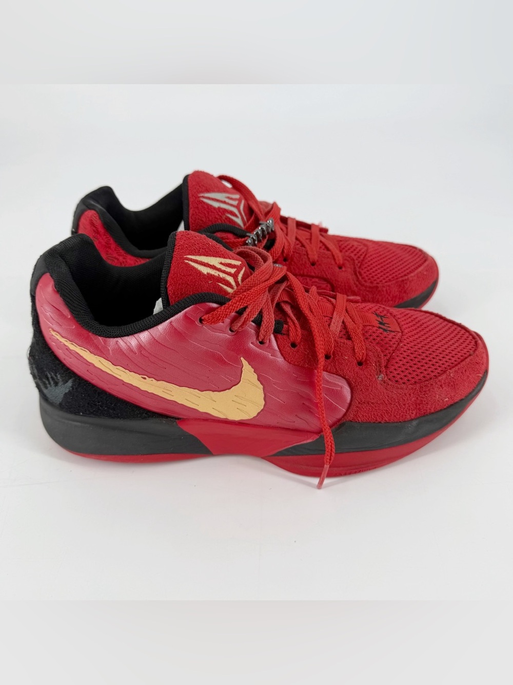 Nike Ja 2 Nightmare Size 7.5 Men's Red Black